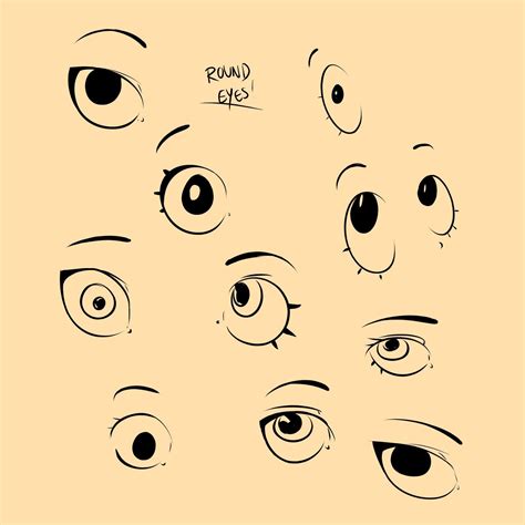 cartoon eyes drawing|drawing eyes cartoon sketch.